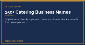 150+ catering business names: original ideas by style and cuisine for 2026